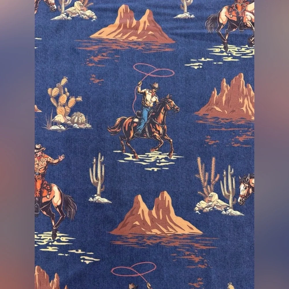 Desert Cowboy Long Scarf - Picture 4 of 4